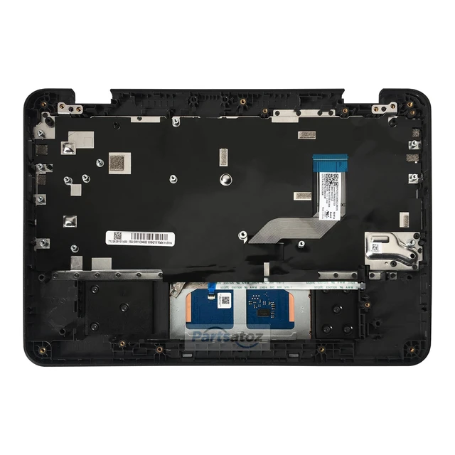 Alt view image 2 of 5 - Partsatoz Laptop Palmrest Upper Case Top Cover with US English Keyboard Touchpad Assembly Replacement for Lenovo 100e Chromebook Gen 3 WiFi 82J7 82J8 5M11C94663