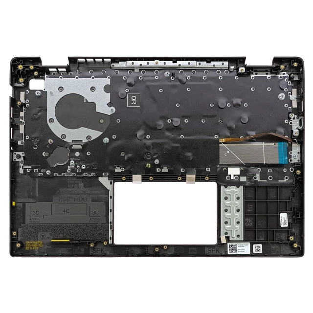 Alt view image 2 of 5 - LTPRPTS Replacement Laptop Upper Case Palmrest Backlit Keyboard Assembly Part for Dell Latitude 14 3420 E3420 04PX9K 4PX9K Black