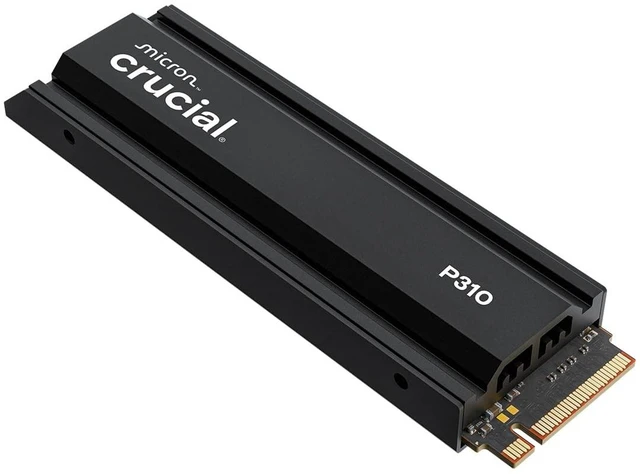 Main image of Crucial P310 2280 1TB PCIe Gen4 NVMe Gaming PS5 SSD with Heatsink, Up to 7,100MB/s, PlayStation5, Laptop & Desktop (PC) Compatible, Solid State Drive - CT1000P310SSD5-01