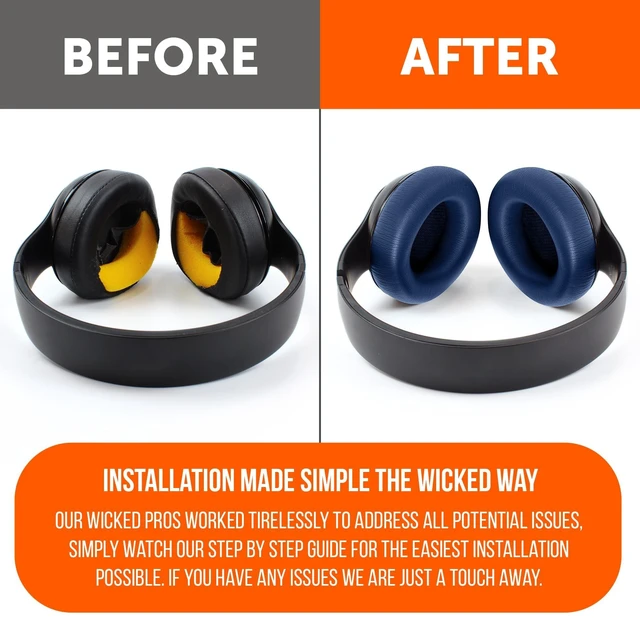Alt view image 4 of 5 - WC PadZ Studio Pro - Extra Thick Earpads for Beats Studio Pro
