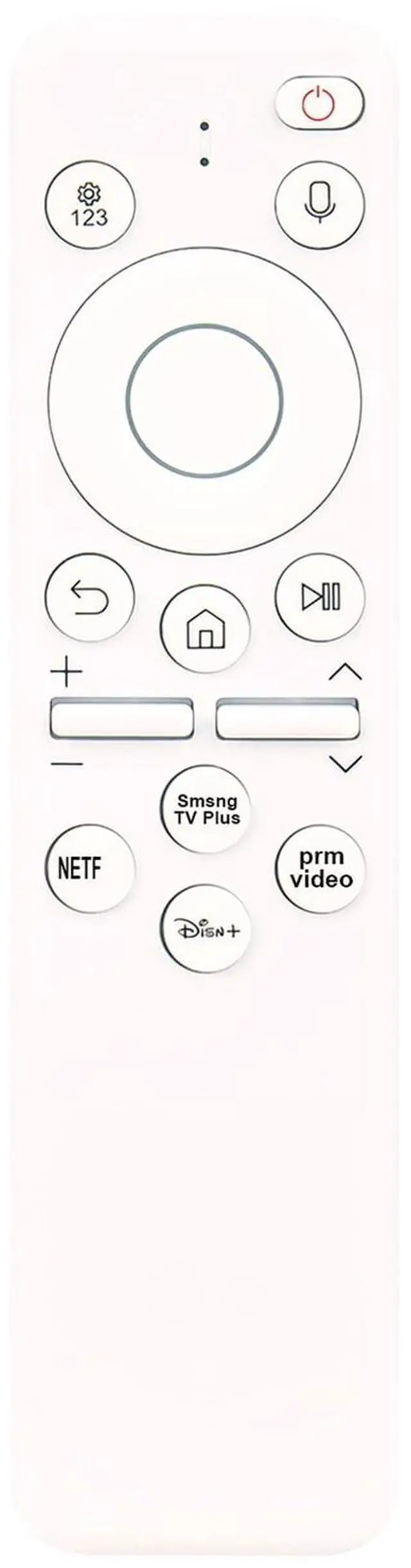 Main image of Voice Replace Remote Control Compatible with Samsung The Frame QLED Full HD Smart Tizen TV QN32LS03CBF QN32LS03CBFXZA QN32LS03CBFXZC BN59-01439D BN59-01456D N59-01439A TM2361E BN59-01456A BN59-0