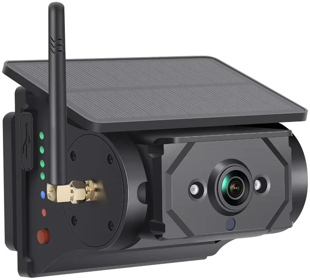 Main image of Magnetic Solar Wireless Backup Camera: Suitable for 5"/7"/10" DVR Portable Scratch-Proof Truck Trailer Hitch Rear View Camera Rechargeable 1080P RV CamperAttention: Purchased Separately Cannot
