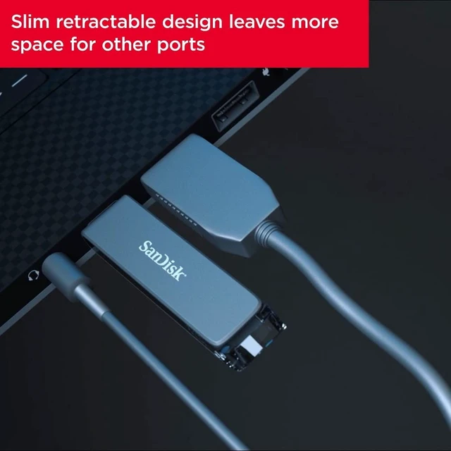 Alt view image 5 of 5 - SANDISK 128GB Ultra USB-C Flash Drive, Up to 150MB/s Read Speeds