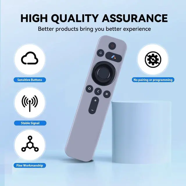 Alt view image 5 of 5 - HZIME New RC605 Replacement Voice Remote Control Compatible for WEMAX Xiaomi FENGMI MI Projector