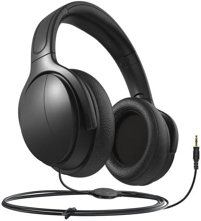 Main image of YUEBAITU Long Cord Wired Headphones for tv, Over Ear Headphone tv Watching for Seniors with Extra Long Cord, Universal 3.5mm AUX Audio(9.6FT)