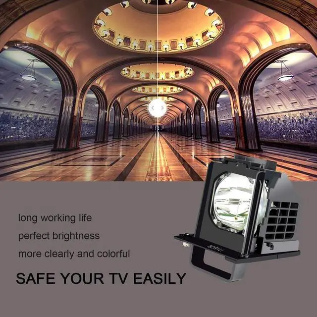 Alt view image 3 of 5 - Tawelun 915B441001 Replacement Lamp with Housing for TV WD 60638 WD-60638 WD 60738 WD-60738 WD-65638 WD-73638 WD-82738 WD-73C10 WD-65738 WD-65738 WD-73738 WD-60C10 DLP Lamp 915B441001