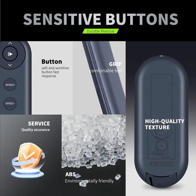 Alt view image 5 of 5 - Snrigw Replacement Remote Control for UREVO Strol 1 Pro Treadmills Walking Pad