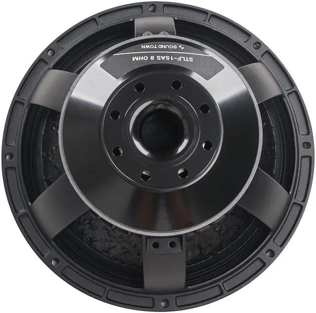 Alt view image 2 of 5 - Sound Town 15" 600W Cast Aluminum Frame Woofer (Low Frequency Driver), Replacement Woofer for PA/DJ Subwoofer Cabinets (STLF-15AS)