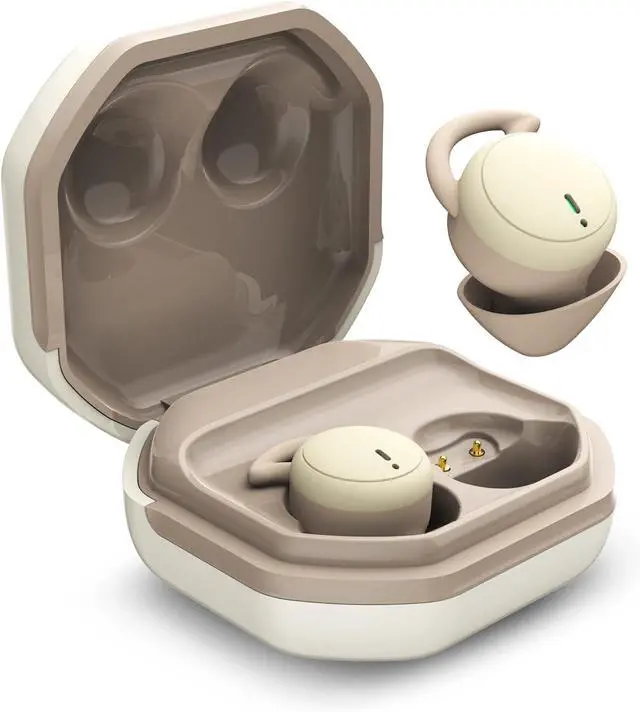 Main image of SZHTFX Sleep Earbuds Small Bluetooth Earbuds Mini Wireless Discreet Earbud for Music, Home, Work (Nude)