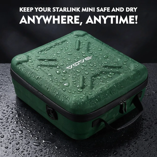 Alt view image 4 of 5 - Daqa Ultra-Light Case for Starlink Mini, Waterproof EVA Shockproof Bag