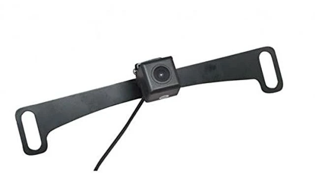 Main image of Echomaster Reverse Camera with Dynamic Parking Lines License Plate and Butterfly PCAM-DPLLP-N