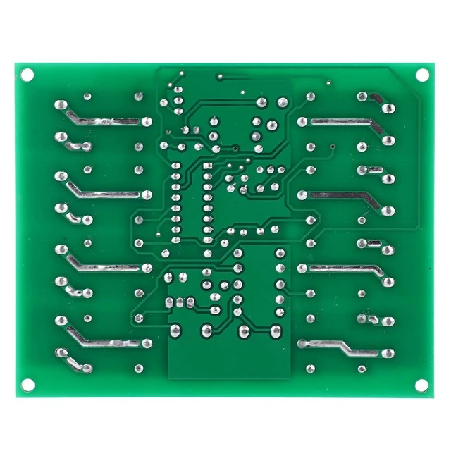 Alt view image 4 of 5 - Power Time Sequence Board 8-Channel QF-S10-8 0.2-4S Adjustable Delay Relay Board Time Sequence Module Electronic Components