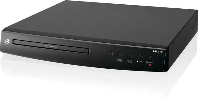 Alt view image 4 of 5 - GPX DH300B 1080p Upconversion DVD Player with HDMI, Black