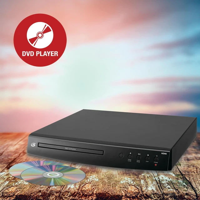 Alt view image 5 of 5 - GPX DH300B 1080p Upconversion DVD Player with HDMI, Black