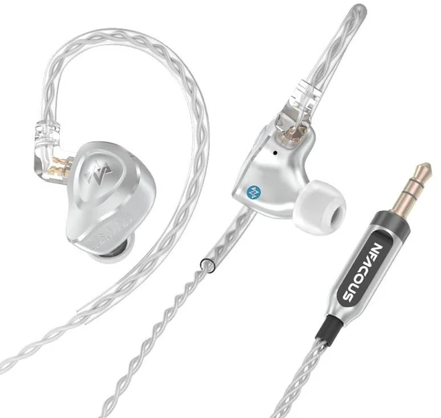 Main image of NFACOUS NM25 in Ear Earphone Earbuds,Wired Studio Monitoring,for Musicians,Vocalists & Audio Engineers,All Metal Casing with Detailed Sound&Sound Isolating,1DD, Durable Detachable 2pin Cable
