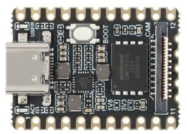 Alt view image 3 of 5 - EC Buying Luckfox Pico Mini B Linux AI Development Board RV1103 Micro Board Module Integrate ARM Cortex-A7/RISC-V MCU/NPU/ISP Processors 64MB DDR2 0.5TOPS Support int4 int8 int16 NPU with 128MB Flash