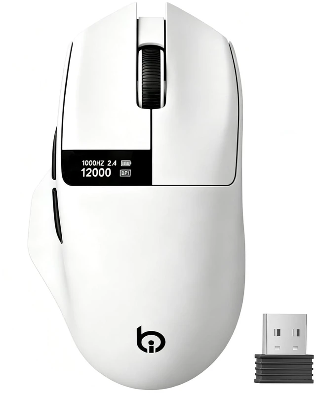 Main image of xiaobi G9Pro Wireless Bluetooth Mouse with LED Screen Display