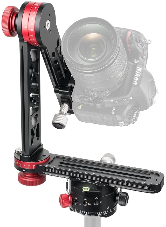 Main image of CAVIX PH-720A Professional 720Gimbal Head Panoramic VR Tripod Head - 15kg/33lbs Heavy Duty Load Capacity, with Quick Release Plate for DSLR/Mirrorless Camera, Tripod, Ball Head, Panorama Photography
