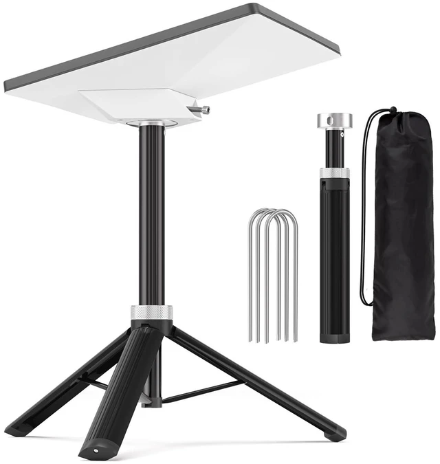 Main image of LP Starlink Mini Tripod with Stakes, Portable Tripod Stand Mount Compatible with New and Old Starlink Mini, Aluminum Stand with Carry Bag for Camping RV Travel Outdoor Use