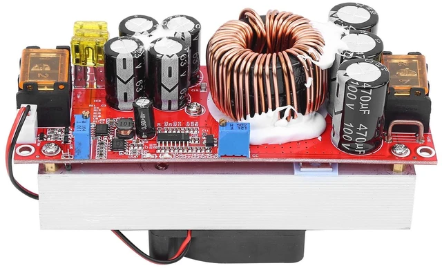 Main image of Ejoyous DC to DC Converter, 1500W 30A Voltage Step Up Boost Converter 10-60V to 12-97V CC CV Power Supply Module