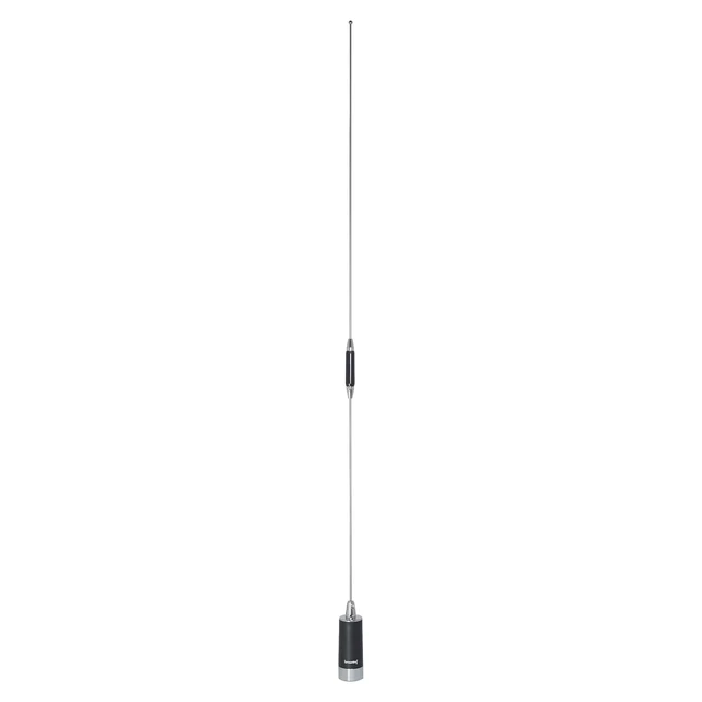 Alt view image 2 of 5 - Browning Amateur Dual-Band 144 to 148 MHz/430 to 450 MHz Pretuned NMO Antenna (Chrome)