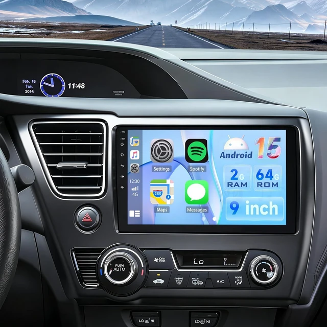 Main image of 4Core+64G Android Car Radio for Honda Civic 2013-2017(Only US Version)
