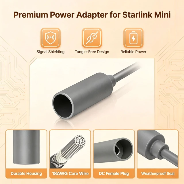 Alt view image 3 of 5 - Starlink Mini Power Supply, 9-28V to 30V 3.5A DC Step-Up Converter