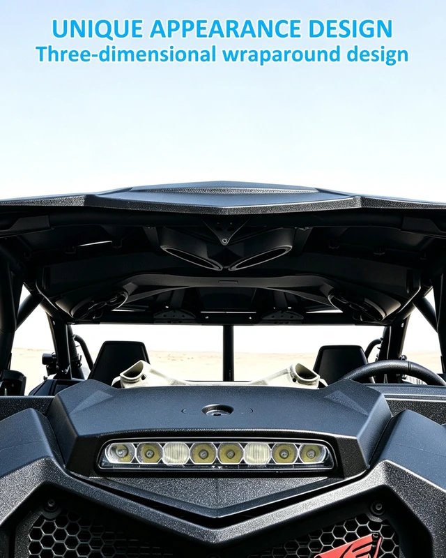 Alt view image 4 of 5 - SAUTVS Front Roof Speaker Pod for Can-Am Maverick X3 MAX 2017-2026