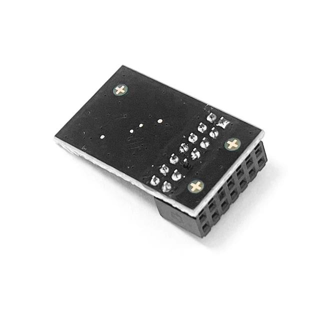 Alt view image 3 of 4 - IFIXAI TPM 2.0 Module LPC 14PIN Module SLB9665 for ASUS ROG Strix Z370-E