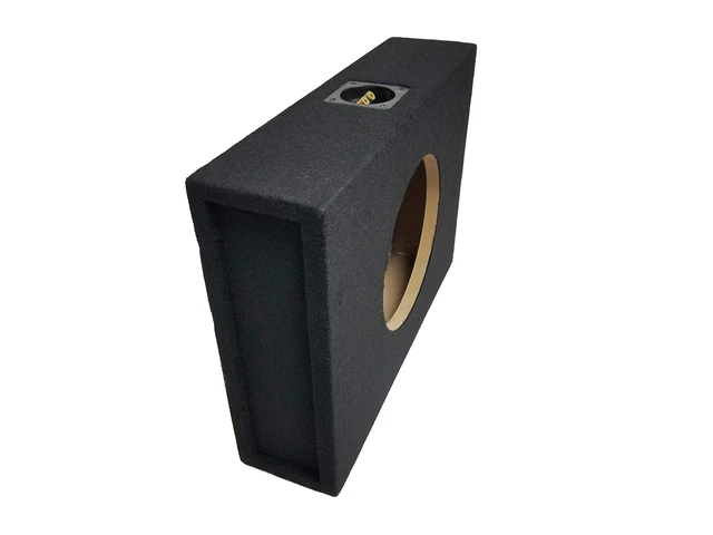Alt view image 4 of 4 - Bass Rockers BR Single 12" Shallow Subwoofer Box Low Sealed Slim Enclosure