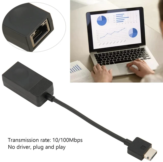 Alt view image 4 of 5 - SUNGOOYUE RJ45 Ethernet LAN Network Adapter, RJ45 01YU026 Ethernet Adapter 10/100Mbps Network Adapter for X280 for X390 Yoga for T495s for L13Yog