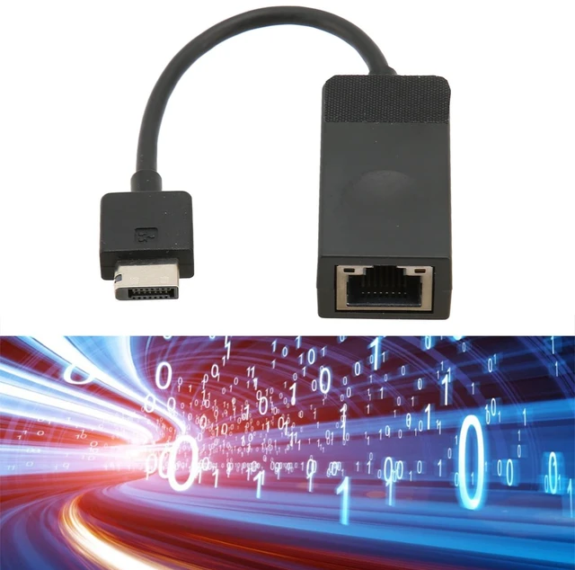 Alt view image 5 of 5 - SUNGOOYUE RJ45 Ethernet LAN Network Adapter, RJ45 01YU026 Ethernet Adapter 10/100Mbps Network Adapter for X280 for X390 Yoga for T495s for L13Yog