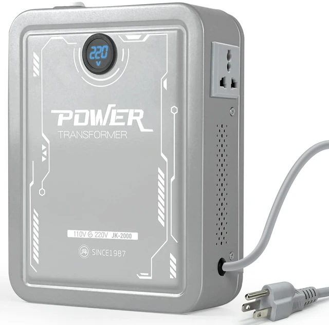 Main image of 2000W Step Up Transformer 110v to 220v Voltage Converter 120v to 240v
