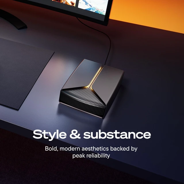 Alt view image 3 of 5 - Seagate FireCuda X Vault 8TB External HDD - RGB Lighting Certified for Xbox on PC (STNL8000400)