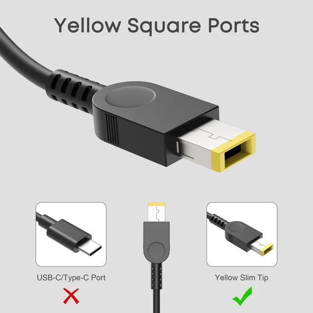 Alt view image 2 of 5 - 230W Laptop Charger Compatible with Lenovo Legion 5 7 5P C7 S7 Y540 Y545 Y740 Y730 Y900 Y910 Y920 Y7000 Thinkpad P1 P73 P53 P72 P52 P71 P51 P70 P17 P16 P15 Power Adapter with AC Cord