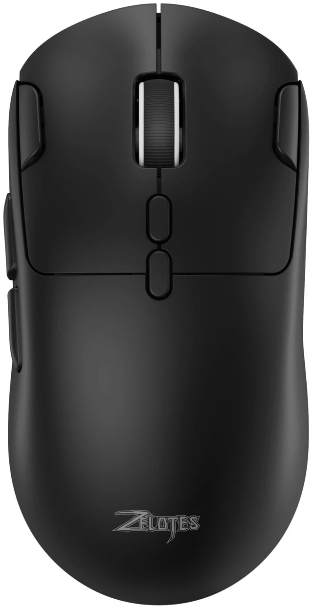 Main image of zelotes Gaming Wireless Mouse, Bluetooth Rechargeable with 9 Programmable Buttons,Ultra-Light 60g, 24,000 DPI, BT/USB 2.4G / Type-C, Ergonomic Optical Mouse for Laptop, PC,Office and Gamers (Bl