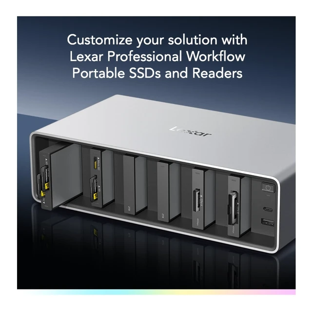 Alt view image 2 of 5 - Lexar Workflow Docking Station