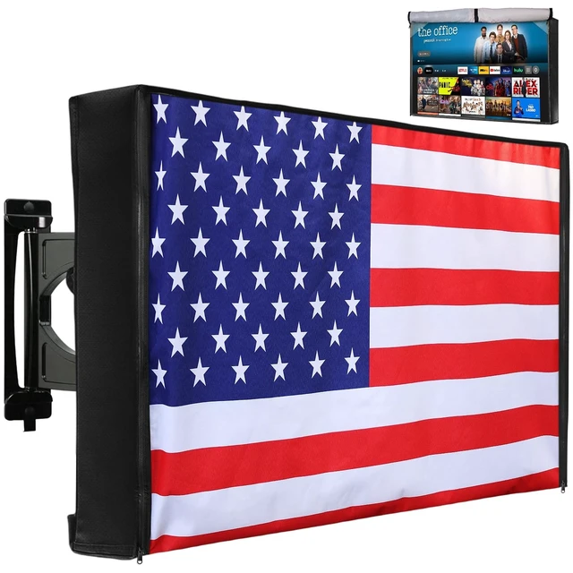Main image of Outdoor TV Cover 71-75 Inch Weatherproof, 600D Zipper Outside TV Covers