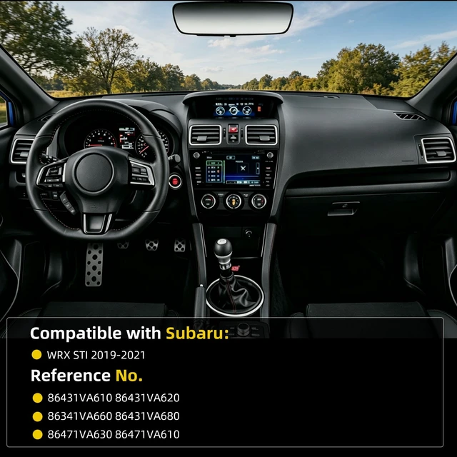 Alt view image 4 of 5 - Dasbecan 7inch Touch Screen Digitizer System TEL/MAP 86431VA610 Navigation