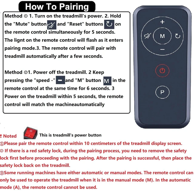 Alt view image 4 of 5 - Replacement Remote Control for FLIMDER, GOYOUTH, HomJoones Walking Pad