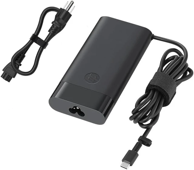 Alt view image 2 of 5 - 90W 4.5A Laptop USB C Charger Fit for HP Envy x360 EliteBook 1040 G4 ZBook x2 G4 Spectre x360 15-bl075nr 2VY99EA 2PN61EA L45440-001 AC Type C Adapter Charger