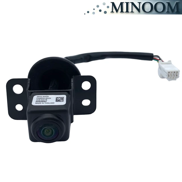 Alt view image 2 of 5 - MINOOM 28442-5NA0D Rear View Backup Parking Camera Replacement for Infiniti Q50 2019 2020 2021 2022 2023 2024 Part No.#284425NA0D