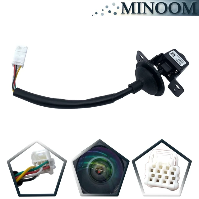Alt view image 5 of 5 - MINOOM 28442-5NA0D Rear View Backup Parking Camera Replacement for Infiniti Q50 2019 2020 2021 2022 2023 2024 Part No.#284425NA0D