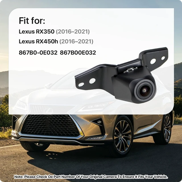 Alt view image 2 of 5 - 867B0-0E032 OE Front View Camera Replacement for Lexus RX350 RX450H 2016-2021 by GreenYi