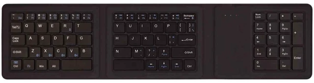 Main image of Kanex MultiSync Foldable Travel Keyboard with Full Number Pad