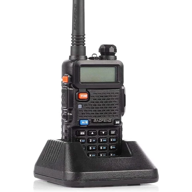 Alt view image 4 of 5 - BAOFENG UV-5R Ham Radio Handheld Two Way Radio Long Range Walkie Talkies