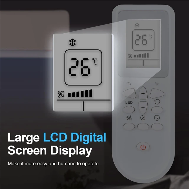 Alt view image 4 of 5 - Remote Control for Black+Decker Smart Portable Air Conditioner BPACT08WT