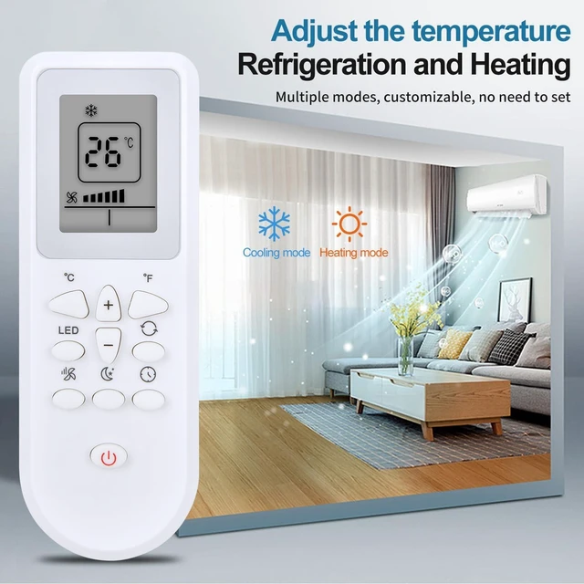 Alt view image 5 of 5 - Remote Control for Black+Decker Smart Portable Air Conditioner BPACT08WT