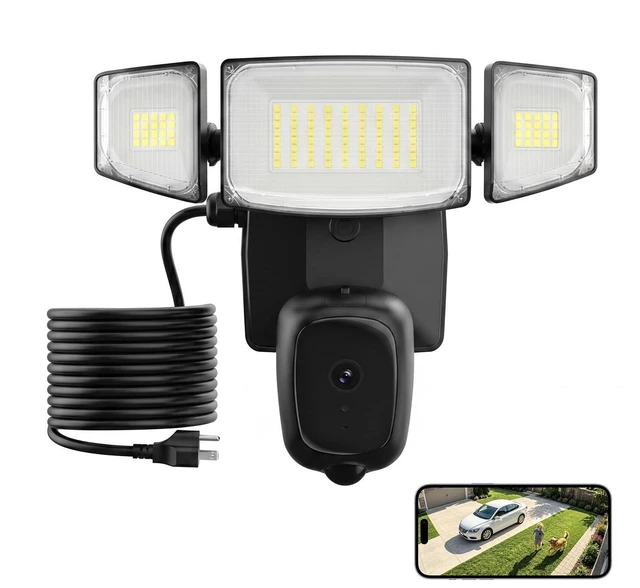 Main image of iMaihom LM Security Outdoor Cam with Motion-Activated, Color Night Vision, 2-Way Audio, Siren, 24/7 Recording, IP65, 5G/2.4G WiFi, Black