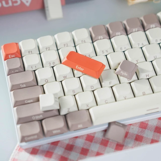 Alt view image 4 of 4 - GATERON Low Profile Keycaps, Nature Series PBT Keycaps 135 Keys Set(Dune)